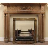 A superb quality 19th Century Regency pine Fire Surround,