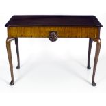 An Irish George III rectangular mahogany Side Table, of attractive proportions,