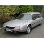 A 1985 Citroen CX20 seven seater "Familiaie" Car; 2 litre, petrol, manual, colour grey,