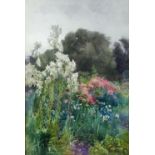 Mildred Anne Butler, RWS, FRSA, RUA (1858 - 1941) Watercolour, "Madonna Lilies,