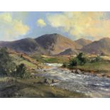 George K. Gillespie, R.U.A. (Irish 1924-1995) "Maam Valley and Maamturk, Connemara," O.O.C.