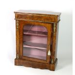 An attractive 19th Century English walnut Cabinet,