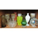 Glassware: A diverse collection of early and modern Glass, including two early finger bowls,