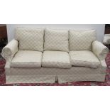 A pair of attractive Parker Knoll type three seater Couches,