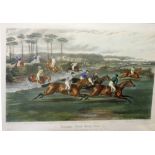 Coloured Prints: Horse Racing, After F.C.