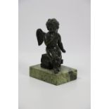 A small 19th Century bronze Figure,