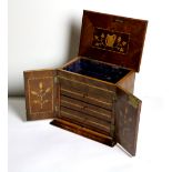 An attractive and fine quality 19th Century Killarney wood Specimen Box,