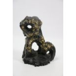 A Japanese natural rootwood formation in the form of a Lion, Meiji period,