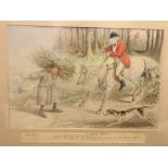 Coloured Prints: Hunting, Edwards (Lionel) "The Limerick Hunt," signed by the artist,