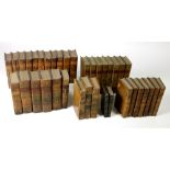 Bindings etc: Hume (David) Works, 8 vols. Dublin 1780, tree calf; New Annual Register, 18 vols. c.