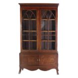 A good quality 19th Century George III style Bookcase or Display Cabinet, of attractive proportions,