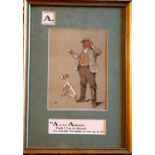 FINE COMPLETE SET OF FAMOUS HUNTING PRINTS After Edith O.E. Somerville, c. 1906 "The A.B.C.
