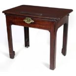 An Irish early Georgian period mahogany Architect's Table,
