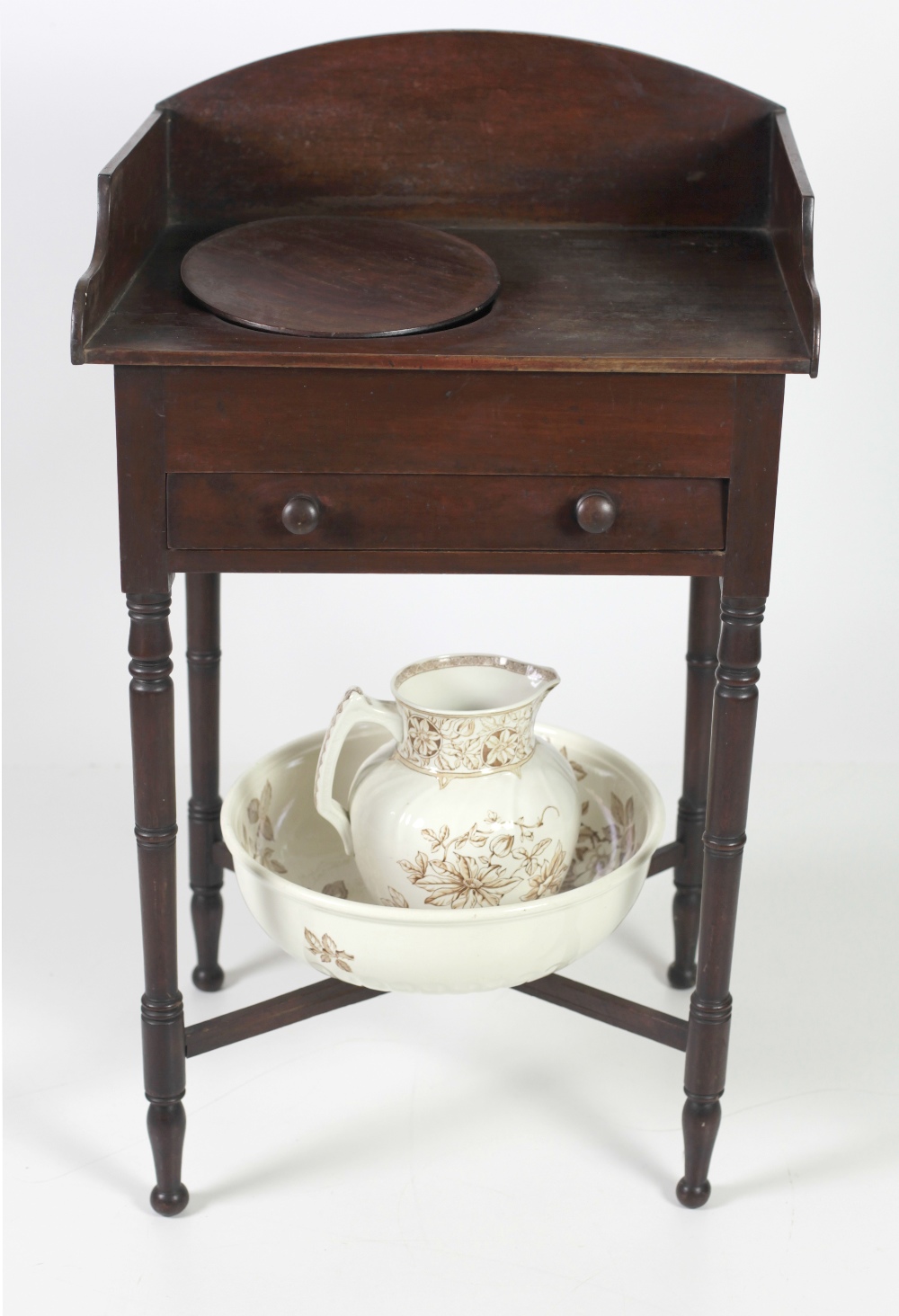 A 19th Century mahogany Washstand,