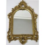 A 19th Century Italian giltwood Mirror,
