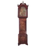 A 19th Century mahogany cased Grandfather Clock,