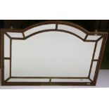 A 19th Century compartmental Overmantel,