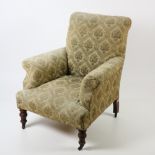 A Victorian mahogany framed Armchair,