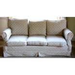 A pair of attractive Parker Knoll type three seater Couches,