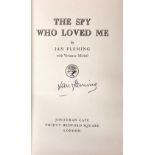 Signed by Ian Fleming Fleming (Ian) The Spy Who Loved Me, 8vo L. (Jonathan Cape) 1962, First Edn.