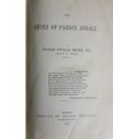 Brooke (Richard Sinclair) The Story of Parson Annaly, 8vo D. (Geo. Drought) 1870. First Edn.