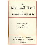 All Illustrated by the Author [Yeats (Jack B.)] Masefield (John) A Mainsail Haul, L.
