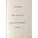Signed Limited Edition M.E. Grant Duff's Copy Dilettanti: Fraser (William)ed.