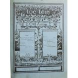 Periodical: Loch Lein (Cill Airne). A bound volume containing issues from Vol. 1 no.