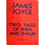 Joyce (James) Two Tales of Shem and Shaun, Fragments from Work in Progress. L.