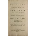 Webb (Wm.) An Analysis of the History and Antiquities of Ireland, Prior to the Fifth Century. 8vo D.