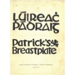 Extremely Rare Dolmen Printing Dolmen Press. Luireach Phádraig. Patrick's Breastplate.