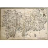 Very Rare Dublin Map Rocque (John) A Map of the County of Dublin,