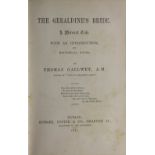 Gallwey (Thos.) The Geraldine's Bride, A Metrical Tale. 12mo D. 1871. First Edn., orig.