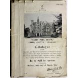 Illustrated Auction Sale Catalogue - Priced Co. Tipperary: Battersby & Co.