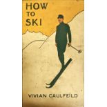 Skiing interest: Roget (F.F.) Ski Runs in the High Alps, L. 1913. First, fold. maps, cold. plts.