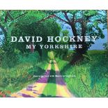 Hockney (David) My Yorkshire, Conversations with Marco Livingstone. Oblong folio L.