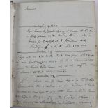 Manuscript Travel Journals of a Co. Cork Couple Co. Cork: A large quarto Album, rebacked approx.