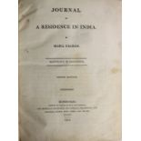 Graham (Maria) Journal of a Residence in England, 4to Edin. 1813. Second Edn. hd. cold.