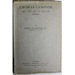 Mac Donagh (Thomas) Thomas Campion and the Art of English Poetry D. & L.