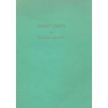 Limited Edition No. 20 of 30 Copies Heaney (Seamus) Night Drive, Richard Gilbertson, Devon, No.