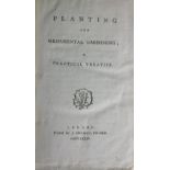 [Marshall (Wm.)] Planting and Ornamental Gardening, A Practical Treatise. 8vo L. 1785. First Edn.