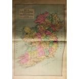 Atlas: Richards & Company, Memorial Atlas of Ireland, Showing Provinces, Counties, Baronies,