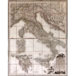 Map - Italy: Carte Statistique, Politique, et Mineralogique de L'Italie,