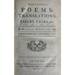 Somerville (Wm.) Occasional Poems, Translations, Fables, Tales, etc., 8vo L.