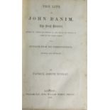 Banim Brothers: Murray (P.J.) The Life of John Banim, The Irish Novelist, 8vo L. 1857. First Edn.