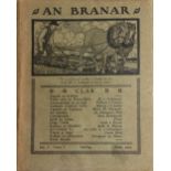 Periodical: An Branar. Iml. 1 uimh. 1, Abrán 1919, to Uimh. 5, Feabhr4a 1920; sraith nua, Iml.
