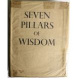 Lawrence (T.E.) Seven Pillars of Wisdom, A Triumph, lg. 4to L. 1935. First General Edition, port.