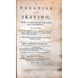 Rare 18th Century Printing on Skating [Jones (Captain Robert)] A Treatise on Skating;