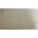 Prolific Victorian Writer & Campaigner Manuscript: [Tonna (Mrs.
