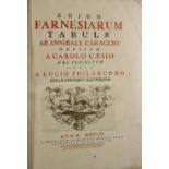 Engraved Plates: Philarchaeo (Lucio) Aedium Farnesiarum Tabulae ab Annibale Caraccio depictae a